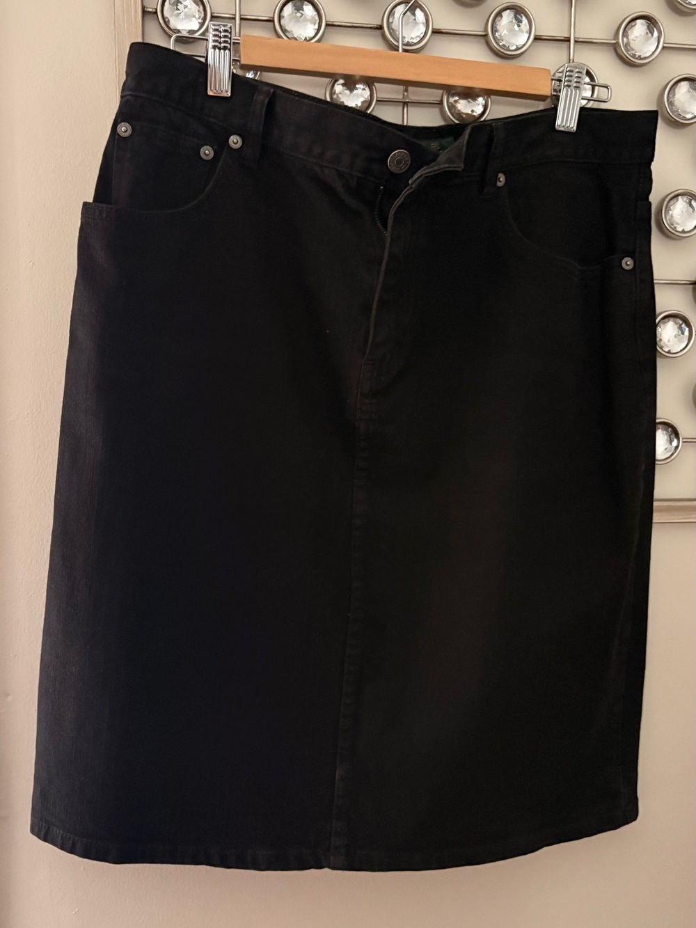 Ralph Lauren Black Pencil Skirt - Picture 5 of 6